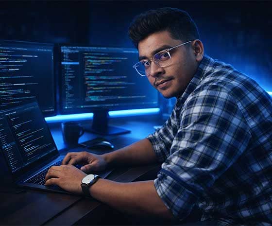 Website development showcase image