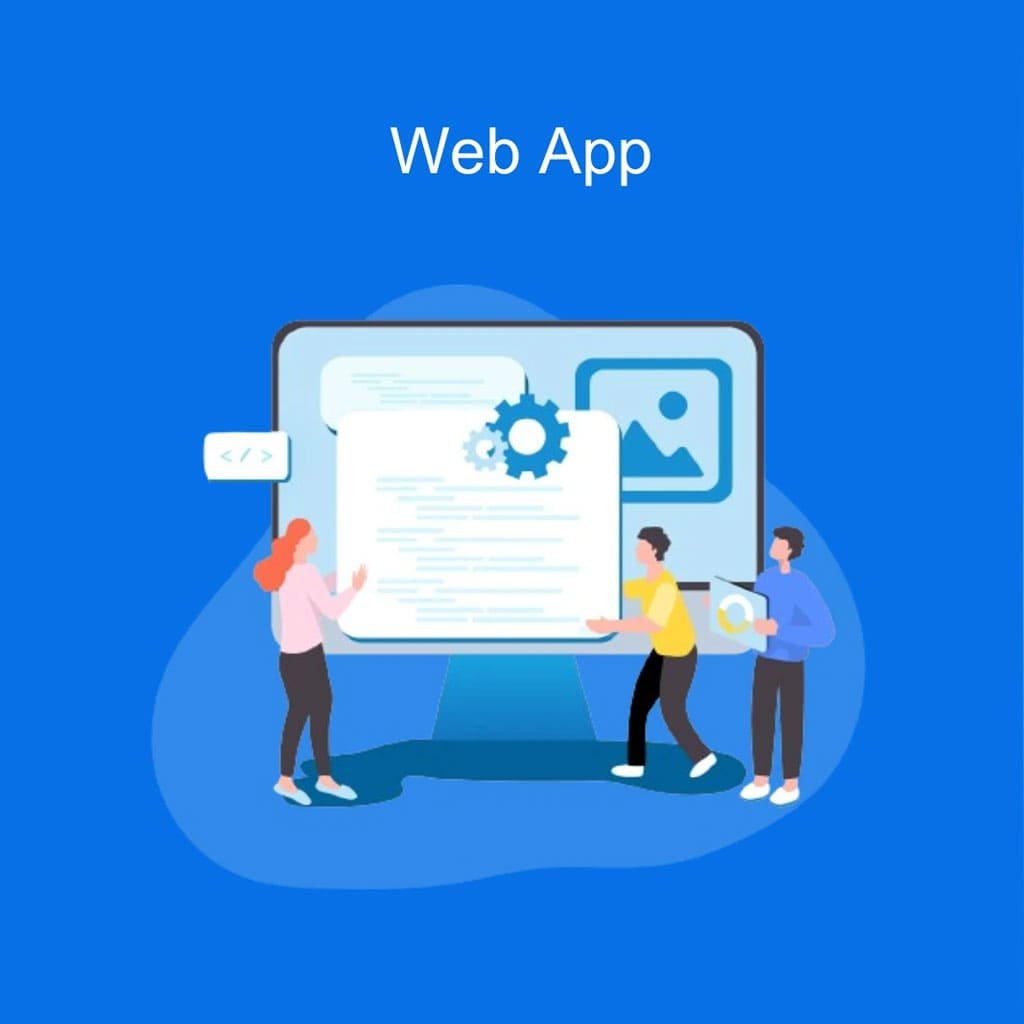 Web application development service preview