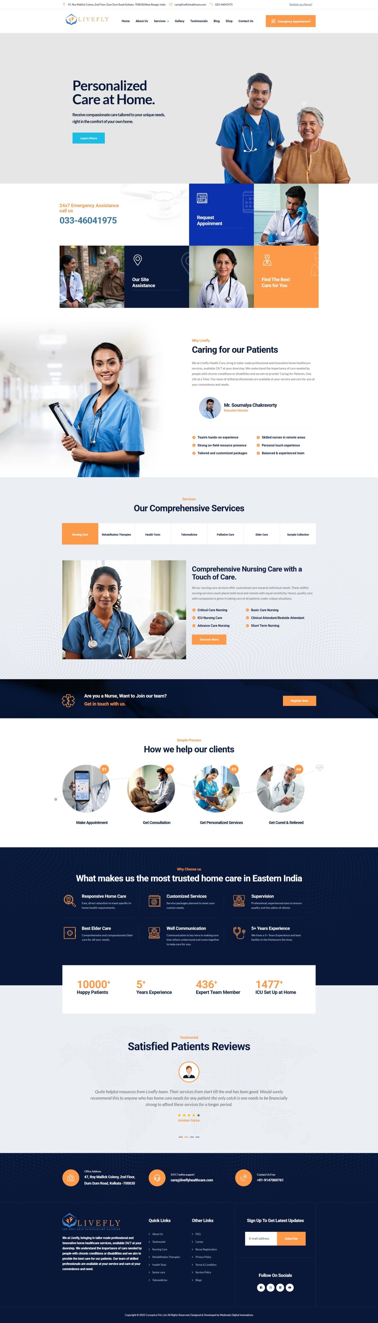 Website development showcase image 2